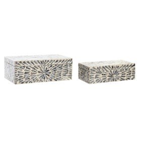 Caja-Joyero DKD Home Decor Nácar Moderno (36 x 20 x 13 cm) de DKD Home Decor, Organizadores de joyas - Ref: S3032051, Precio:...