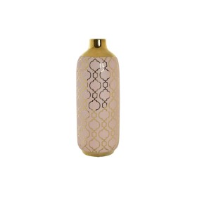 Vase Home ESPRIT White Brown Crystal Modern 15,5 X 15,5 X 24,5 cm | Tienda24 - Global Online Shop Tienda24.eu