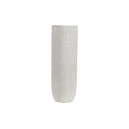 Vase DKD Home Decor 20 x 12 x 58 cm Blanc Résine Moderne de DKD Home Decor, Vases - Réf : S3032118, Prix : 36,97 €, Remise : %