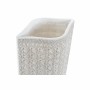 Jarrón DKD Home Decor 17 x 10 x 47 cm Blanco Resina Moderno | Tienda24 - Global Online Shop Tienda24.eu