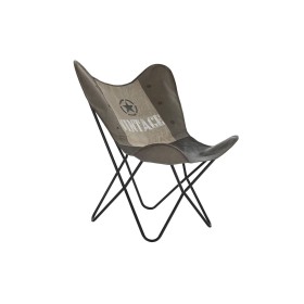 Dining Chair Alexandra House Living Grey 100 % polyester 45 x 90 x 55 cm | Tienda24 - Global Online Shop Tienda24.eu