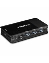 Switch Trendnet TK-U404 USB Noir | Tienda24 Tienda24.eu