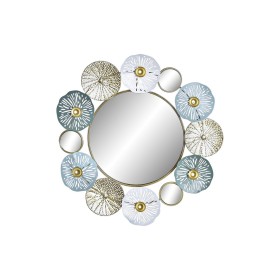 Miroir mural DKD Home Decor Doré Métal Menthe (50 x 5 x 51 cm) de DKD Home Decor, Miroirs muraux - Réf : S3032194, Prix : 61,...