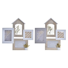 Photo frame Beige Polyresin 19,7 x 2,5 x 24,7 cm | Tienda24 - Global Online Shop Tienda24.eu