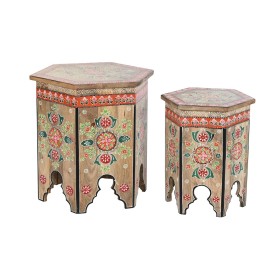 Jeu de 2 tables DKD Home Decor Arabe 48 x 41,5 x 49 cm de DKD Home Decor, Tables - Réf : S3032290, Prix : 141,07 €, Remise : %