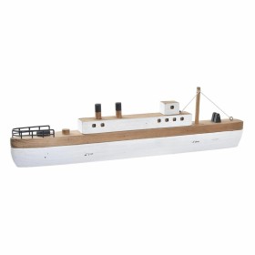 Figura Decorativa DKD Home Decor 59 x 6 x 16 cm Branco Barco de DKD Home Decor, Adornos - Ref: S3032350, Preço: 25,36 €, Desc...