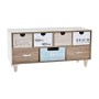 Guarda-Joias DKD Home Decor 40 x 16 x 19 cm Madeira Castanho Turquesa de DKD Home Decor, Organizadores de joias - Ref: S30323...