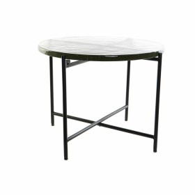 Beistelltisch DKD Home Decor Kristall Schwarz Metall Moderne (50 x 50 x 42 cm) von DKD Home Decor, Tische - Ref: S3032582, Pr...