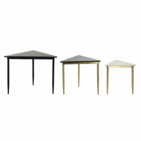 3er-Set Tischchen DKD Home Decor Weiß Schwarz grün Gold 68 x 46,5 x 53 cm von DKD Home Decor, Tische - Ref: S3032589, Preis: ...