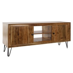 Mueble de TV DKD Home Decor 145 x 42 x 61 cm Negro Marrón Acacia de DKD Home Decor, Mesas y soportes para TV - Ref: S3032608,...