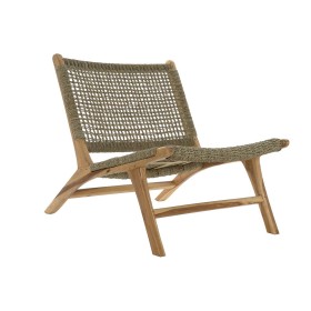 Siège DKD Home Decor Marron Naturel Bois Teck 65 x 80 x 68 cm de DKD Home Decor, Chaises - Réf : S3032618, Prix : 224,18 €, R...