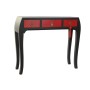 Console DKD Home Decor Sapin Rouge Noir MDF Oriental (96 x 27 x 80 cm) de DKD Home Decor, Tables - Réf : S3032655, Prix : 157...