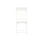 Sedia da giardino DKD Home Decor Bianco Metallo 40 x 48 x 93 cm di DKD Home Decor, Sedie per tavolo da giardino - Rif: S30326...