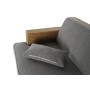 Sofá DKD Home Decor Natural Gris Poliéster Aluminio Madera Reciclada (224 x 95 x 82 cm) de DKD Home Decor, Sofás - Ref: S3032...