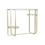 Consola DKD Home Decor Espelho Cristal Dourado Metal Moderno (102 x 36 x 79 cm) de DKD Home Decor, Jogos de móveis - Ref: S30...