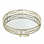 Mesa de apoio DKD Home Decor Espelho Dourado Metal (48,5 x 48,5 x 58,5 cm) de DKD Home Decor, Jogos de móveis - Ref: S3032724...