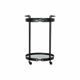 Mesa auxiliar DKD Home Decor Cristal Negro Metal (47 x 46 x 71 cm) de DKD Home Decor, Mesas - Ref: S3032730, Precio: 140,99 €...