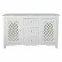 Credenza DKD Home Decor Bianco Legno di mango Specchio 122 x 39 x 77 cm di DKD Home Decor, Credenze e buffet - Rif: S3032746,...