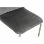 Cadeira de Sala de Jantar DKD Home Decor Cinzento Metal Poliéster (44 x 46 x 90 cm) de DKD Home Decor, Cadeiras - Ref: S30327...