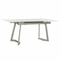 Mesa de Jantar DKD Home Decor Cristal Dourado Metal Branco (140 x 80 x 76 cm) de DKD Home Decor, Jogos de móveis - Ref: S3032...