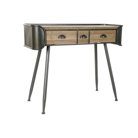 Console DKD Home Decor Gris Naturel Métal Sapin 103 x 38 x 82,5 cm de DKD Home Decor, Tables - Réf : S3032768, Prix : 183,00 ...