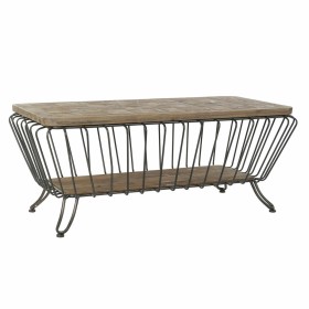 Tavolino da Caffè DKD Home Decor Metallo Pino (125 x 64 x 51 cm) di DKD Home Decor, Tavoli - Rif: S3032773, Prezzo: 364,51 €,...