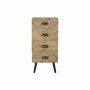 Cajonera DKD Home Decor Natural Negro Metal MDF (37 x 30 x 80 cm) de DKD Home Decor, Cómodas y cajoneras - Ref: S3032778, Pre...