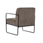 Sillón DKD Home Decor Negro Marrón Poliéster Hierro (64 x 74 x 79 cm) de DKD Home Decor, Sillas - Ref: S3032786, Precio: 299,...