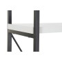 Shelves DKD Home Decor Black Metal White 4 Shelves MDF Wood (110 x 30 x 150 cm) by DKD Home Decor, Standing Shelf Units - Ref...