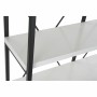 Shelves DKD Home Decor Black Metal White 4 Shelves MDF Wood (110 x 30 x 150 cm) by DKD Home Decor, Standing Shelf Units - Ref...