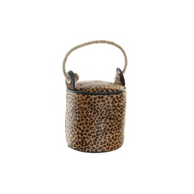 Fixador de portas DKD Home Decor Leopardo 19 x 19 x 19 cm de DKD Home Decor, Batentes de porta - Ref: S3032851, Preço: 25,62 ...