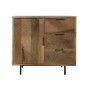 Buffet DKD Home Decor Naturel Métal Bois de manguier (90 x 40 x 87 cm) de DKD Home Decor, Buffets, crédences et vaisseliers -...