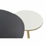 Mesa de apoio DKD Home Decor Preto Dourado Alumínio Branco (67 x 50 x 37 cm) | Tienda24 - Global Online Shop Tienda24.eu