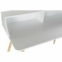 Secretária DKD Home Decor Natural MDF Branco (120 x 60 x 92 cm) de DKD Home Decor, Secretárias e mesas para computador - Ref:...