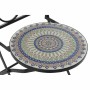 Garden chair DKD Home Decor Black 39 x 50 x 93 cm Ceramic Multicolour Ironwork (39 x 50 x 93 cm) by DKD Home Decor, Garden Di...