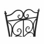 Chaise de jardin DKD Home Decor Noir Céramique Multicouleur Forge (39 x 50 x 93 cm) de DKD Home Decor, Chaises de table de ja...