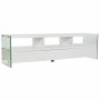 Mobile TV DKD Home Decor Bianco Cristallo MDF (160 x 40 x 45 cm) di DKD Home Decor, Tavoli e porta TV - Rif: S3032989, Prezzo...