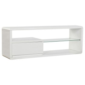 Móvel de TV DKD Home Decor Branco Cristal 140 x 40 x 50 cm Madeira MDF de DKD Home Decor, Mesas e suportes para TV - Ref: S30...