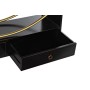 Shelves DKD Home Decor Black Golden Metal Poplar 160 x 35 x 180 cm | Tienda24 - Global Online Shop Tienda24.eu