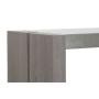 Credenza DKD Home Decor Cristallo Grigio Alluminio Rovere Vetro Temperato (165 x 39 x 76 cm) di DKD Home Decor, Credenze e bu...