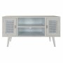 Meubles de télévision DKD Home Decor Blanc Bois MDF (110 x 61 x 41 cm) de DKD Home Decor, Tables et supports de télévision - ...