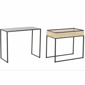 Tischdekoration Home ESPRIT Weiß natürlich Tannenholz Holz MDF 110 x 65 x 46 cm | Tienda24 - Global Online Shop Tienda24.eu