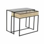 Conjunto de 2 mesas pequenas DKD Home Decor Metal Rotim (60 x 30 x 50 cm) | Tienda24 - Global Online Shop Tienda24.eu