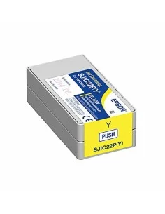 Cartucho de Tinta Original Epson SJIC22PY Amarillo de Epson, Tóners y tinta de impresora - Ref: S55081012, Precio: 31,94 €, D...