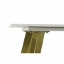 Mesa de apoio DKD Home Decor Cerâmica Dourado Metal Branco Moderno (60 x 60 x 48 cm) | Tienda24 - Global Online Shop Tienda24.eu