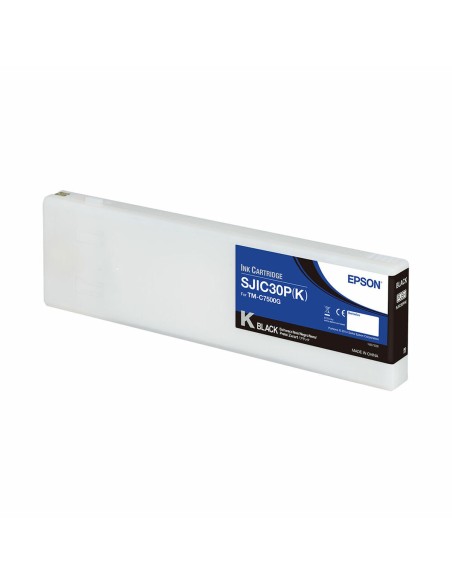 Cartouche d'encre originale Epson SJIC30PK Noir | Tienda24 Tienda24.eu