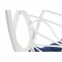 Fauteuil de jardin suspendu DKD Home Decor Blue marine Blanc Aluminium rotin synthétique 90 x 70 x 110 cm (107 x 107 x 198 cm...