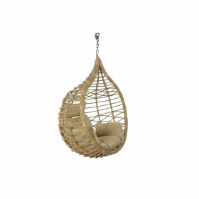 Hanging garden armchair DKD Home Decor Brown Beige Light brown Aluminium synthetic rattan 90 x 70 x 110 cm 100 x 70 x 125 cm ...