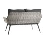 Gartenbank DKD Home Decor Kristall Stahl Synthetischer Rattan 127 x 72 x 76 cm von DKD Home Decor, Sofas - Ref: S3033158, Pre...