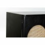 Sideboard DKD Home Decor Black Natural Rattan Mango wood (150 x 40 x 65 cm) | Tienda24 - Global Online Shop Tienda24.eu